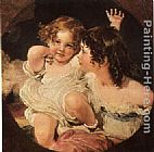 Sir Thomas Lawrence Canvas Paintings - Calmady Children